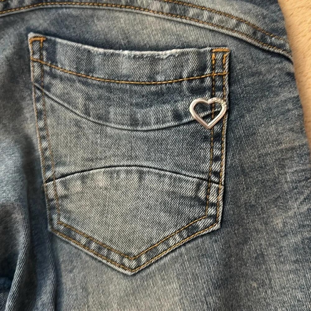 Please Jeans faded button up size medium. - Picture 2 of 8